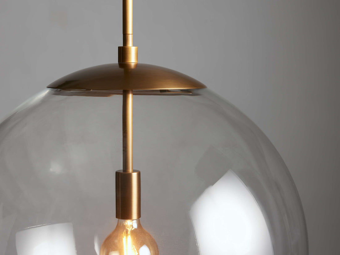 Wescott XL Globe Pendant with Rod-Fanci Lamps