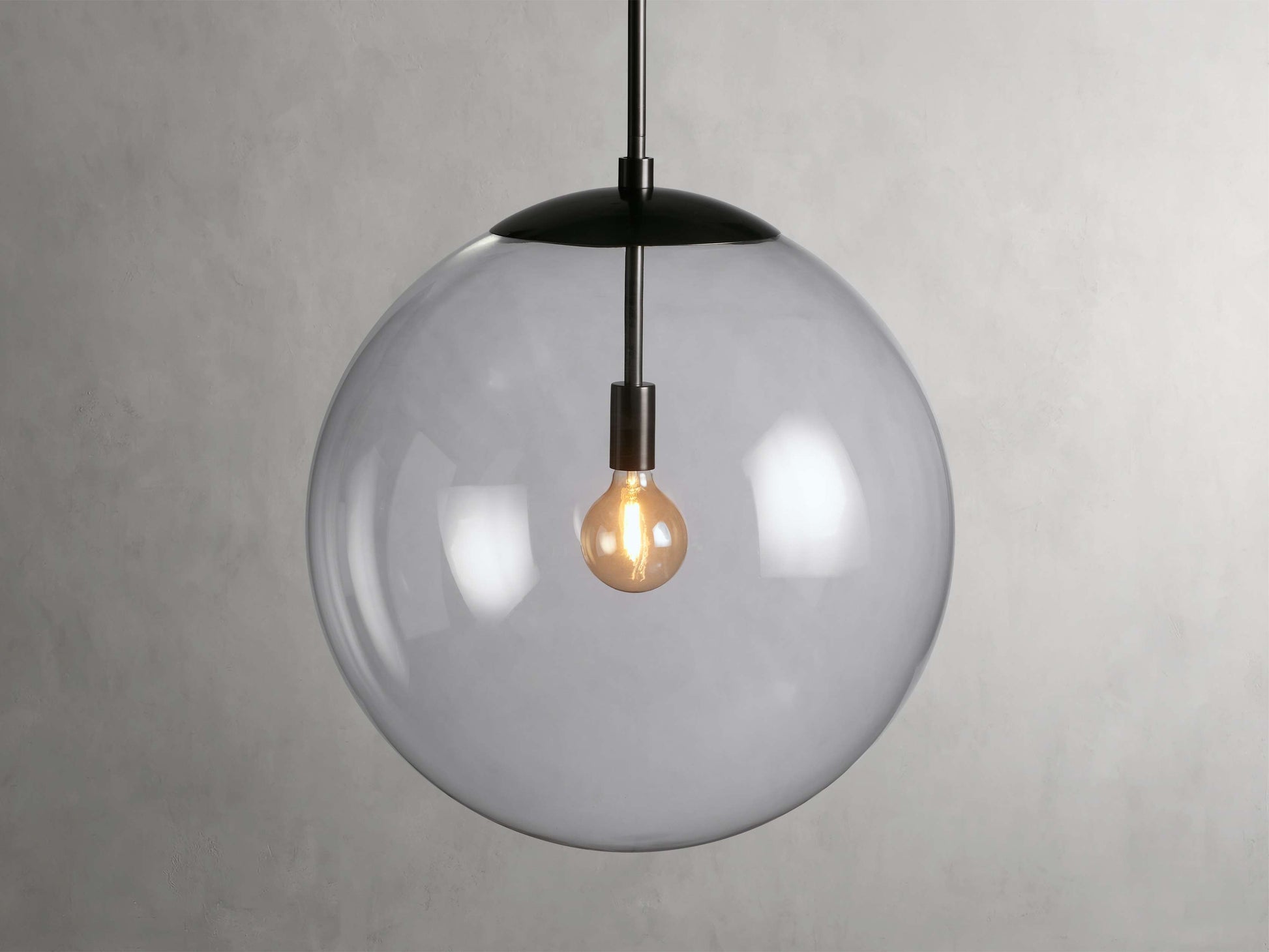 Wescott XL Globe Pendant with Rod-Fanci Lamps