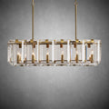 Amaya Rectangular Chandelier 12/16 Light-Fanci Lamps