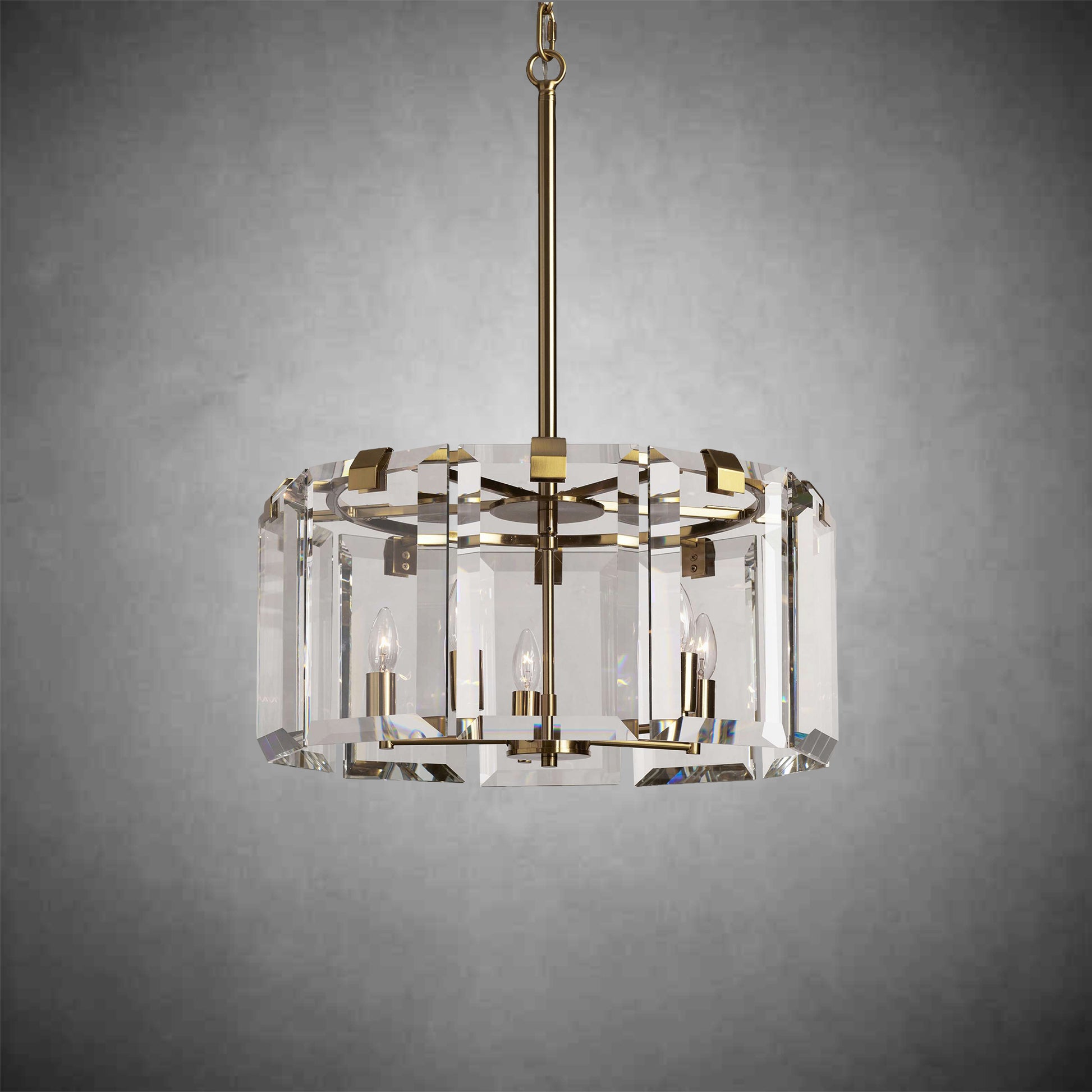 Amaya Round Chandelier-Fanci Lamps