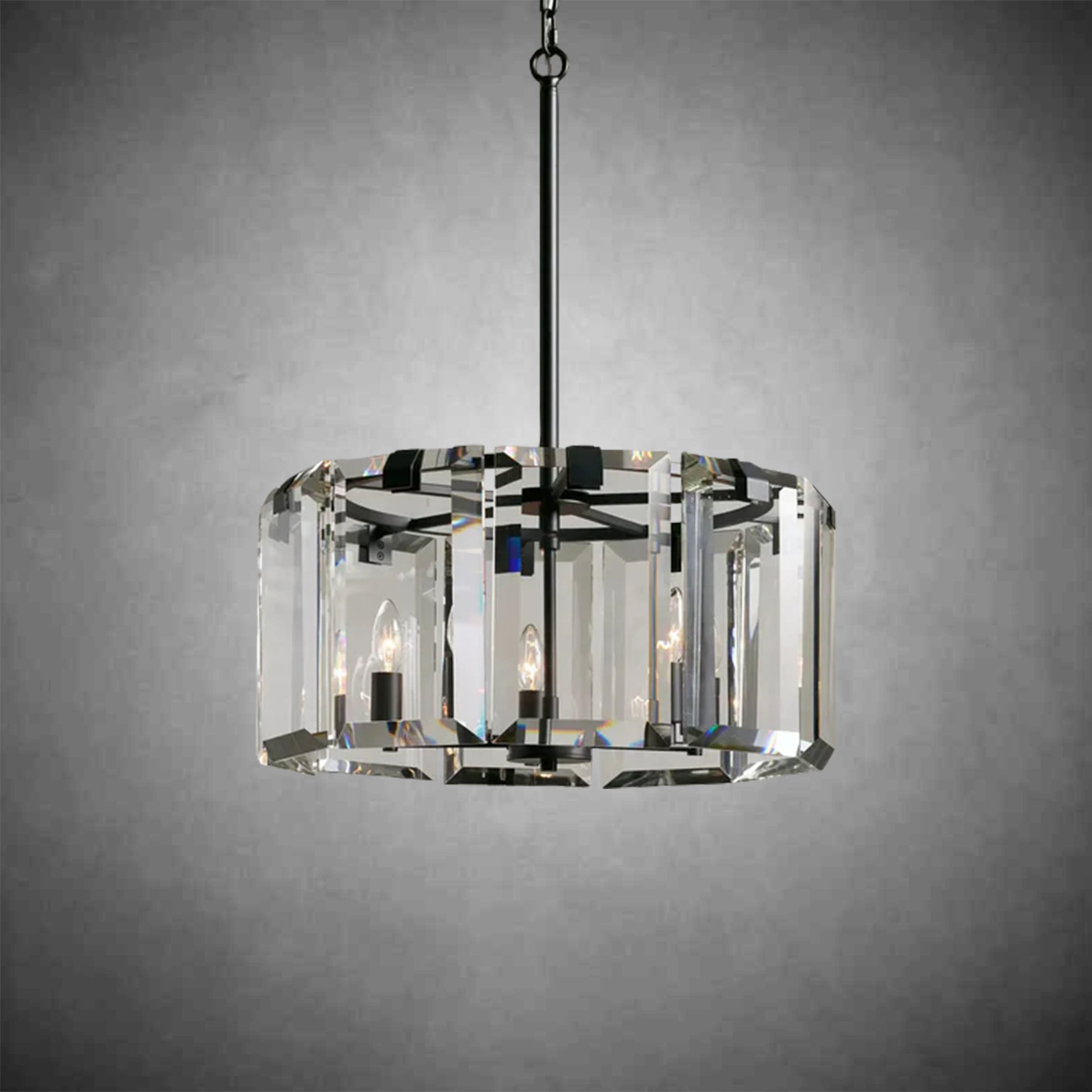 Amaya Round Chandelier-Fanci Lamps