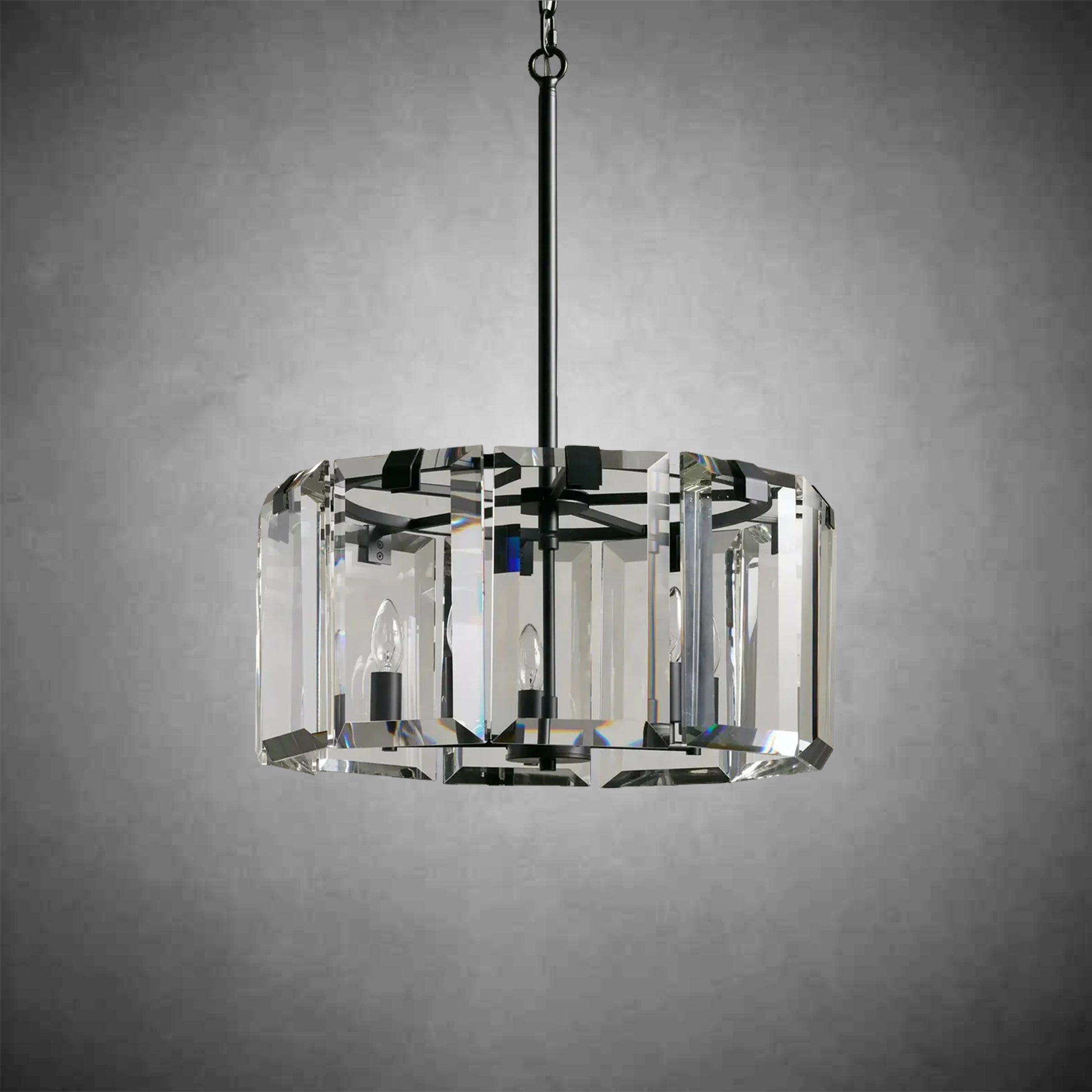 Amaya Round Chandelier-Fanci Lamps