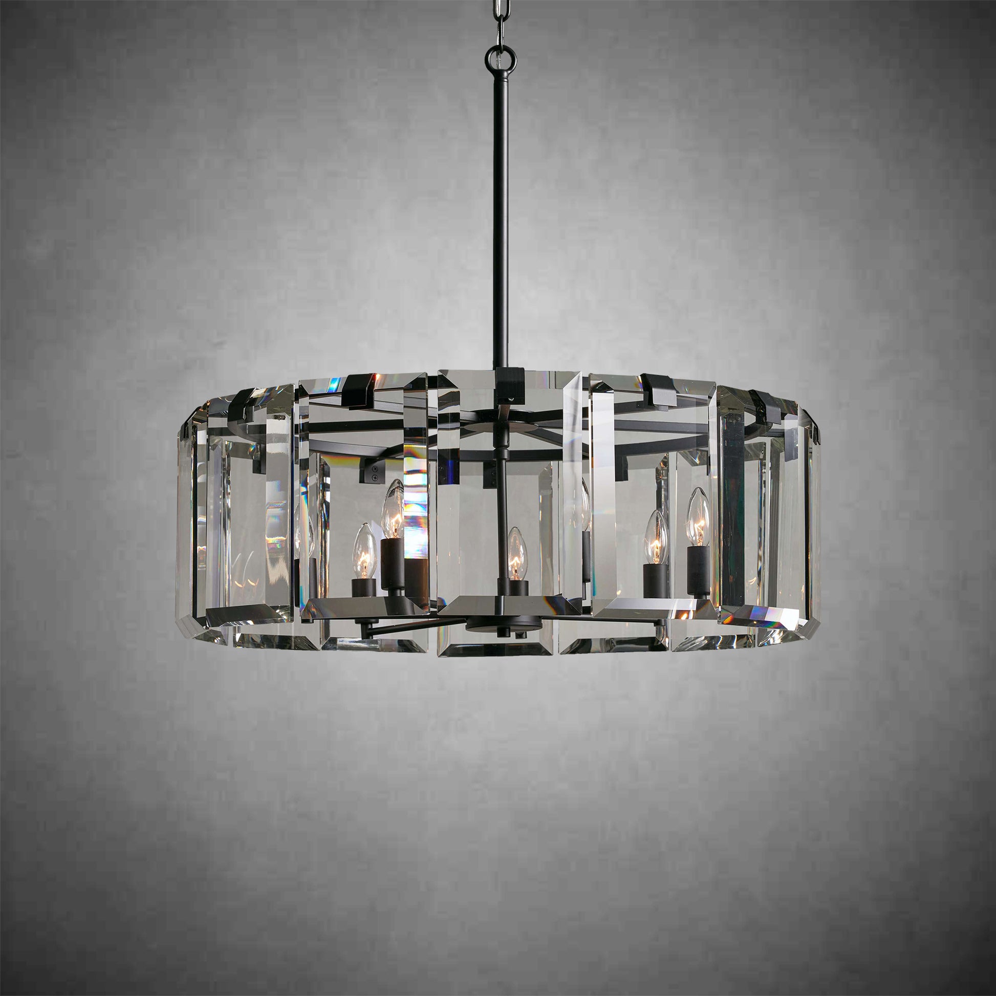 Amaya Round Chandelier-Fanci Lamps
