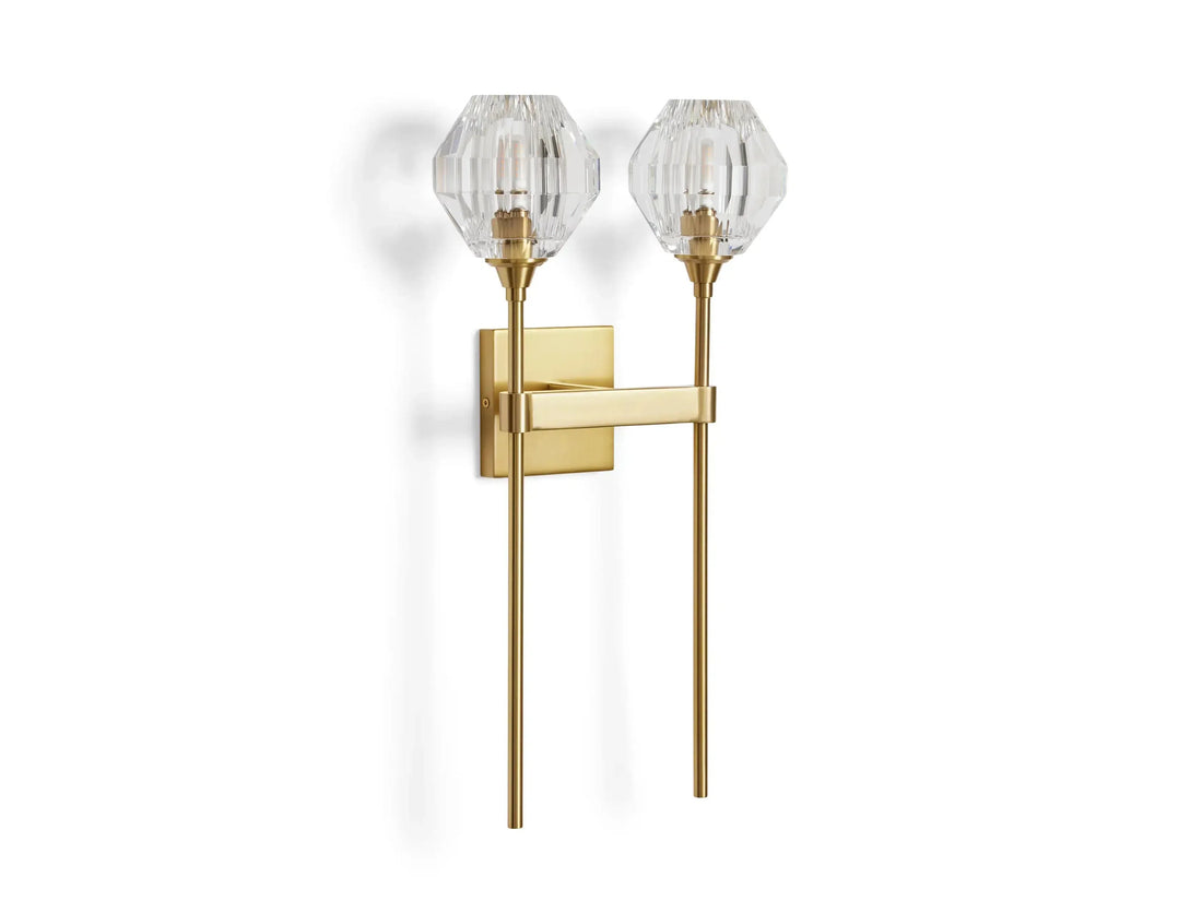Amoroso 2-Light Wall Sconce-Fanci Lamps