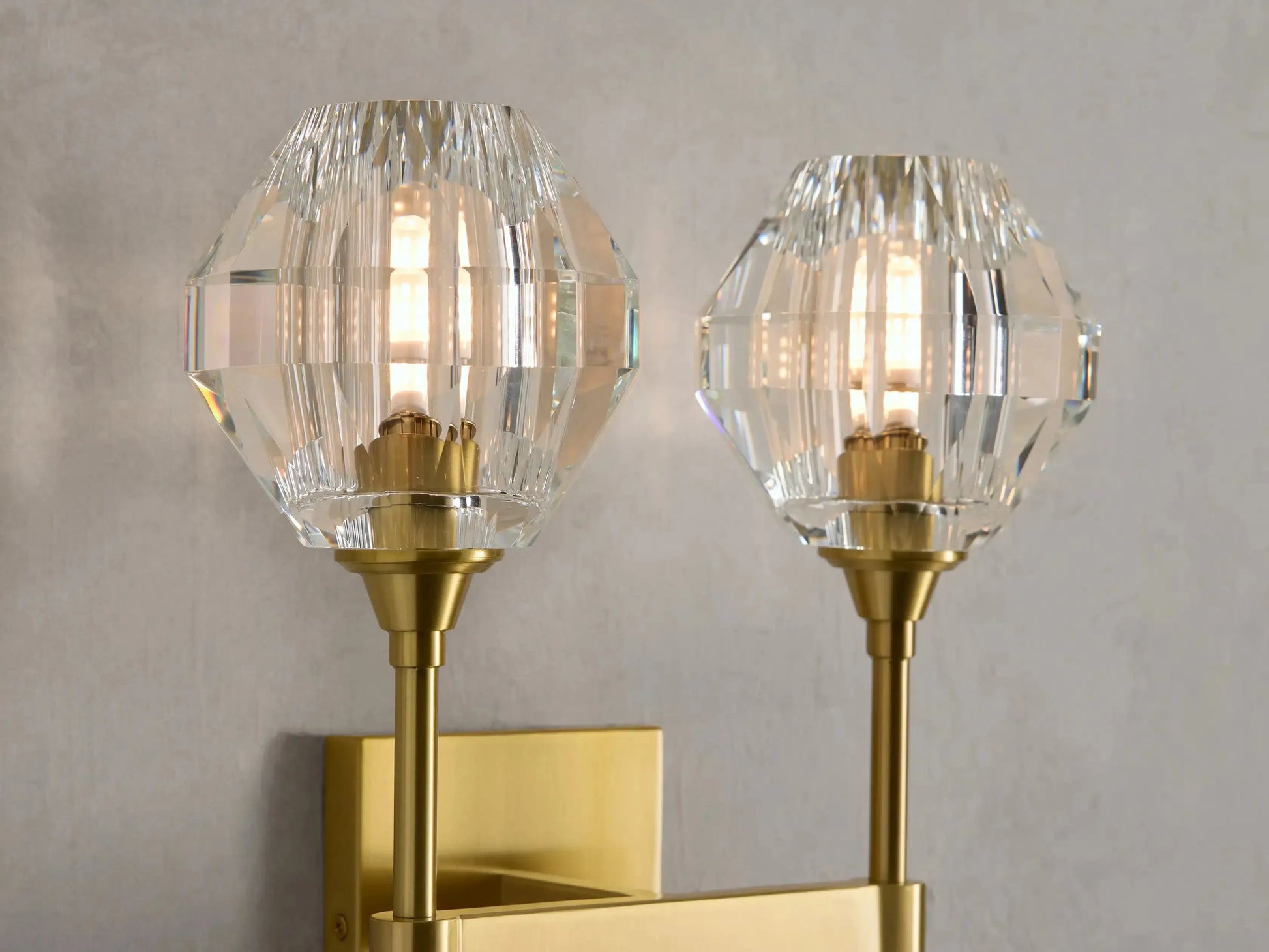 Amoroso 2-Light Wall Sconce-Fanci Lamps