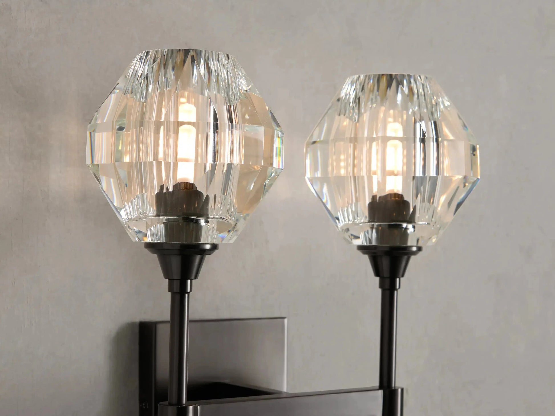 Amoroso 2-Light Wall Sconce-Fanci Lamps