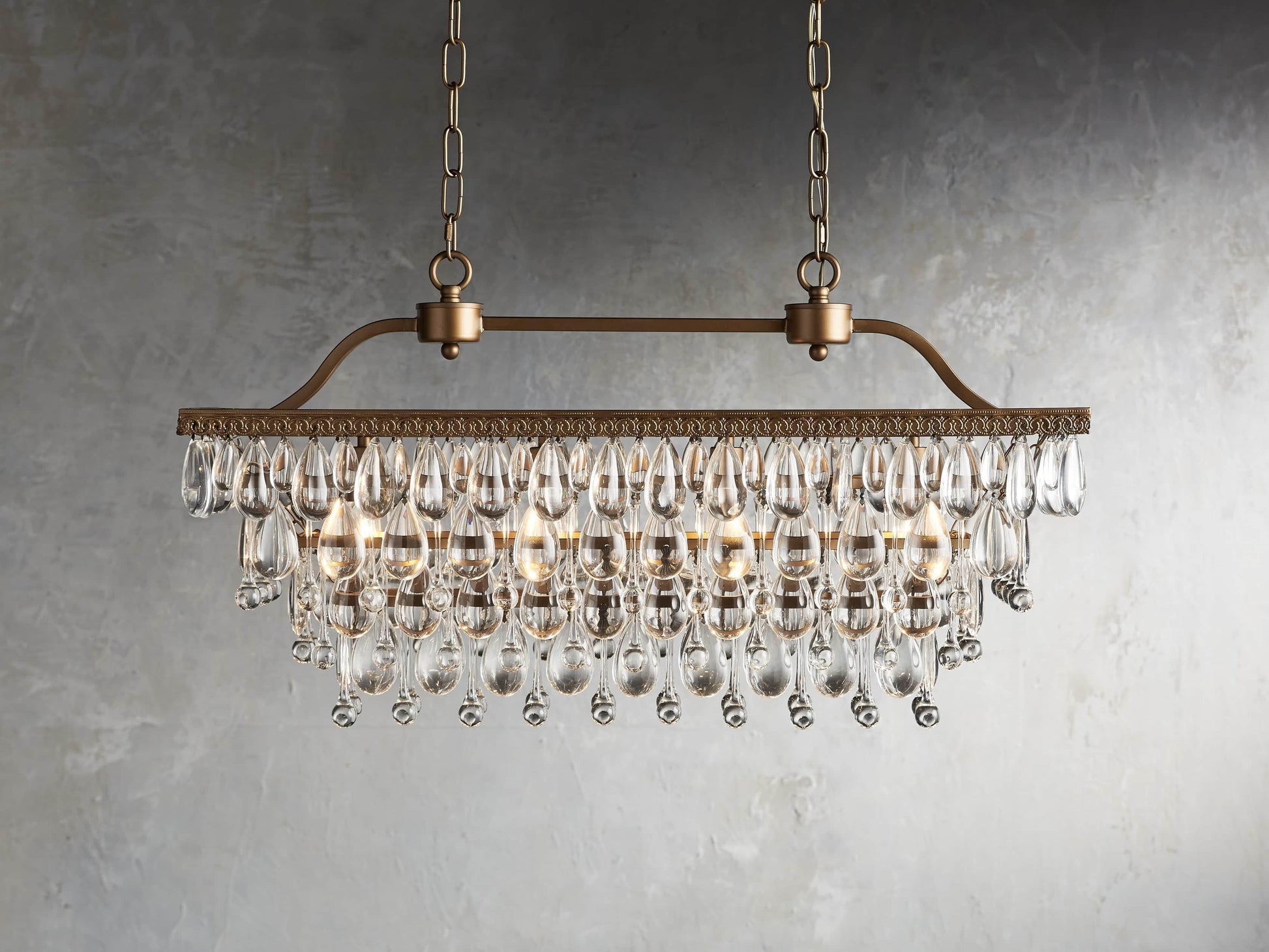 Anabella Rectangular Chandelier-Fanci Lamps