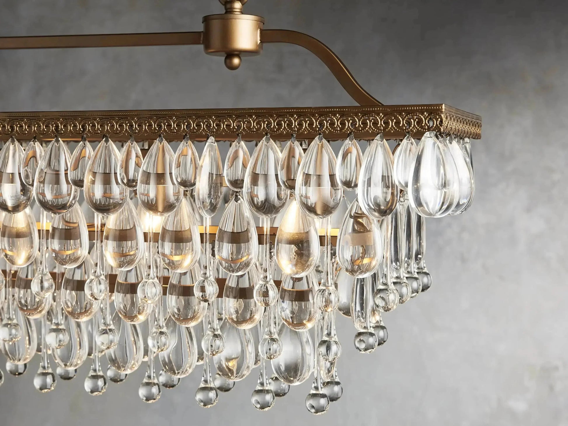 Anabella Rectangular Chandelier-Fanci Lamps
