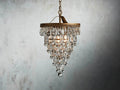 Anabella Round Chandelier 17''23''H-Fanci Lamps