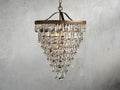 Anabella Round Chandelier 17''23''H-Fanci Lamps