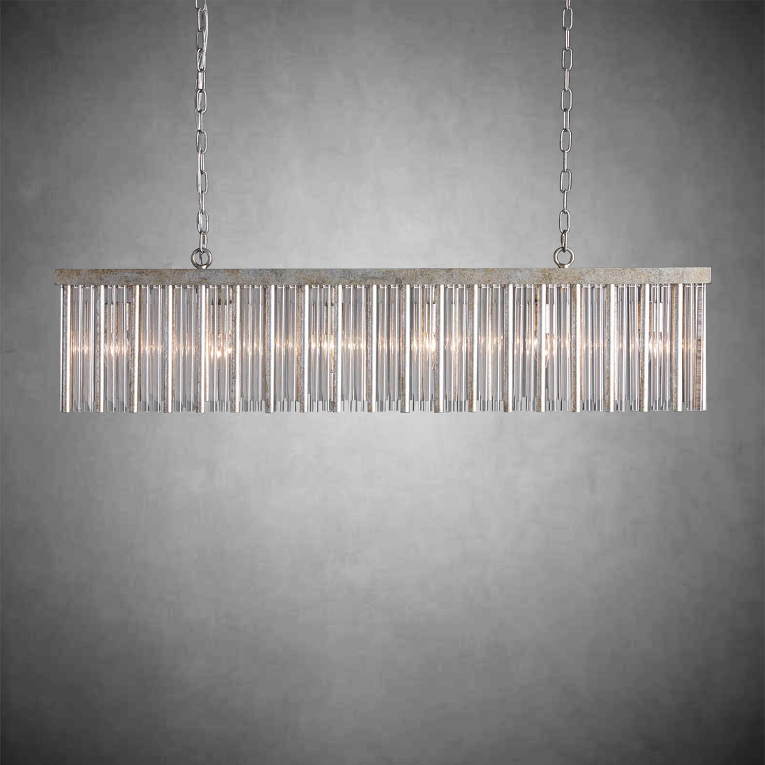 Andalucia Rectangular Chandelier 48''-Fanci Lamps
