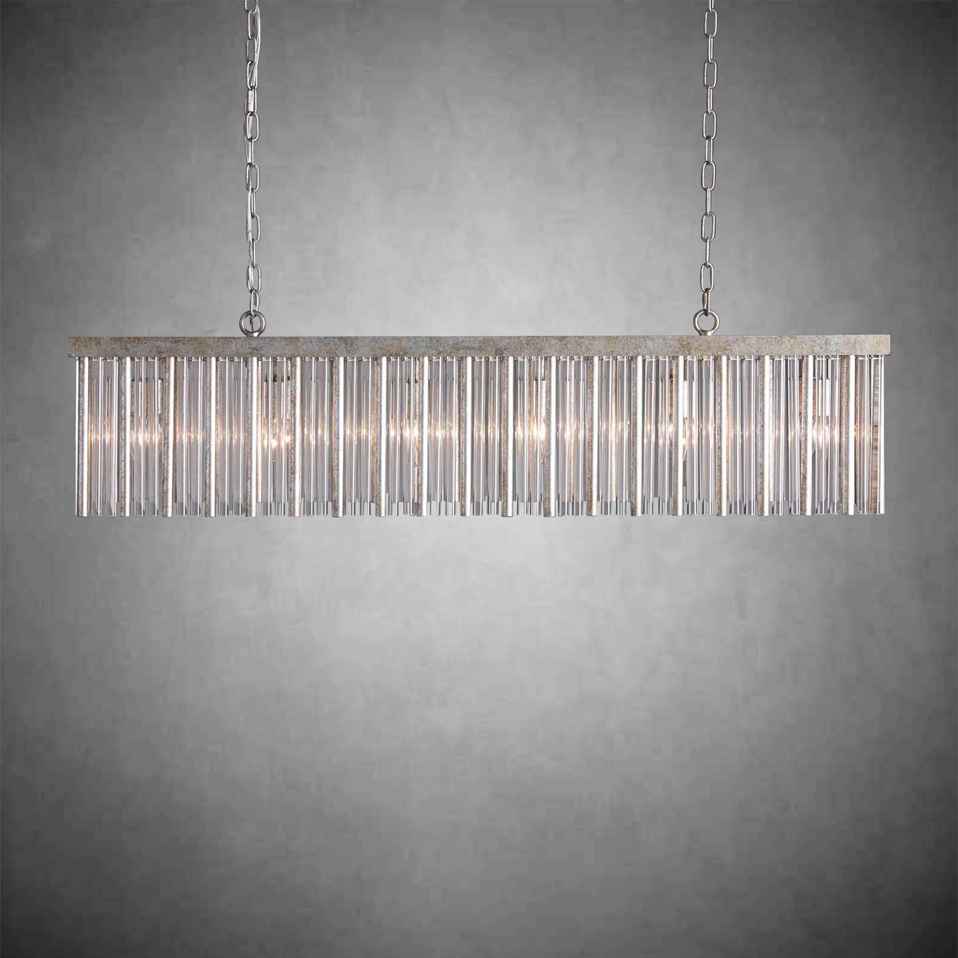 Andalucia Rectangular Chandelier 48''-Fanci Lamps
