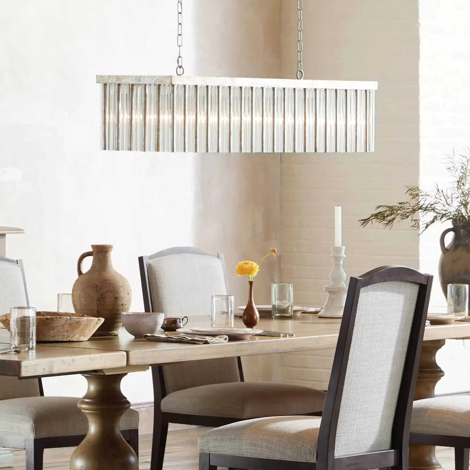 Andalucia Rectangular Chandelier 48''-Fanci Lamps