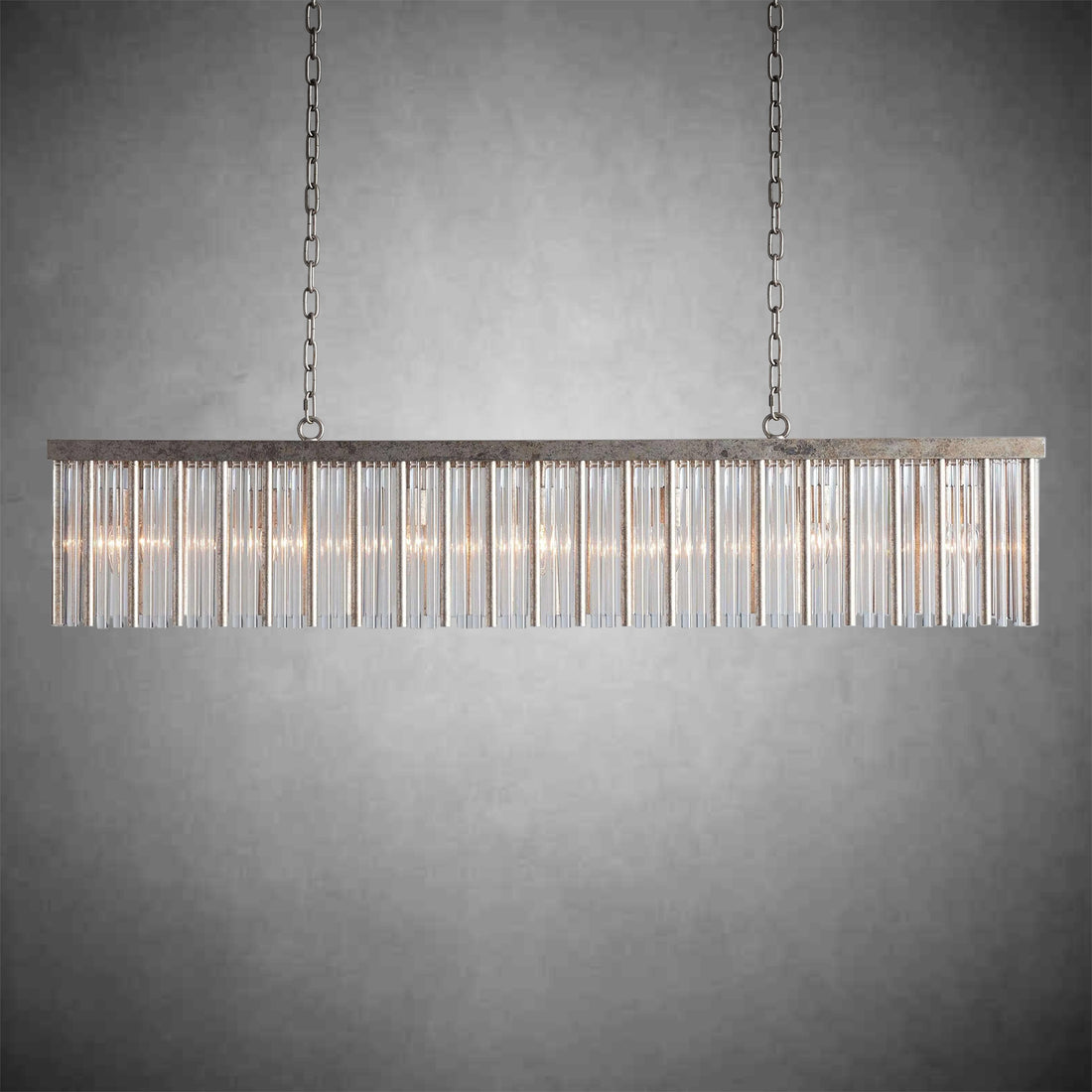 Andalucia Rectangular Chandelier 56"-Fanci Lamps