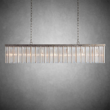 Andalucia Rectangular Chandelier 56"-Fanci Lamps