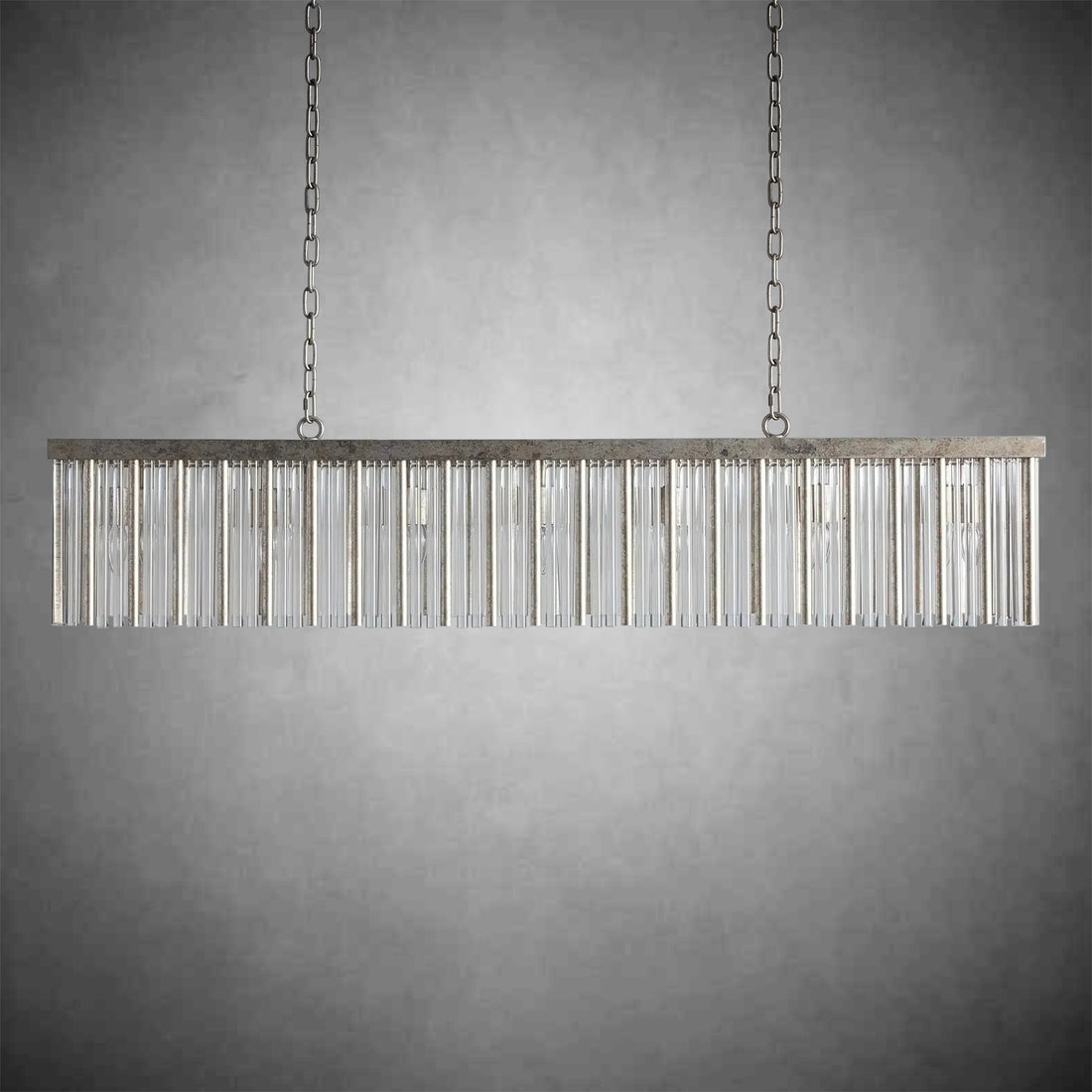 Andalucia Rectangular Chandelier 56"-Fanci Lamps