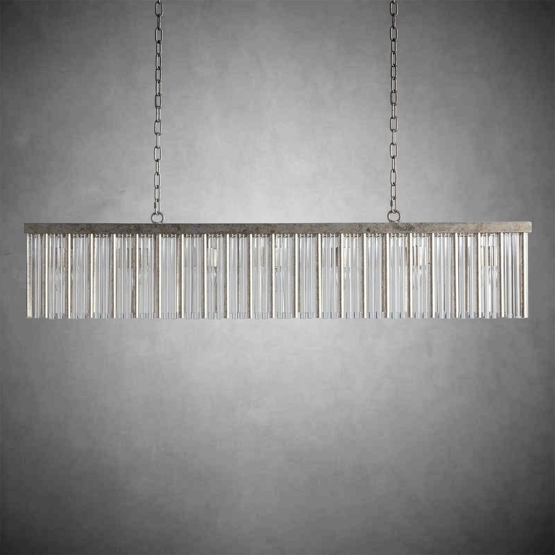 Andalucia Rectangular Chandelier 56"-Fanci Lamps