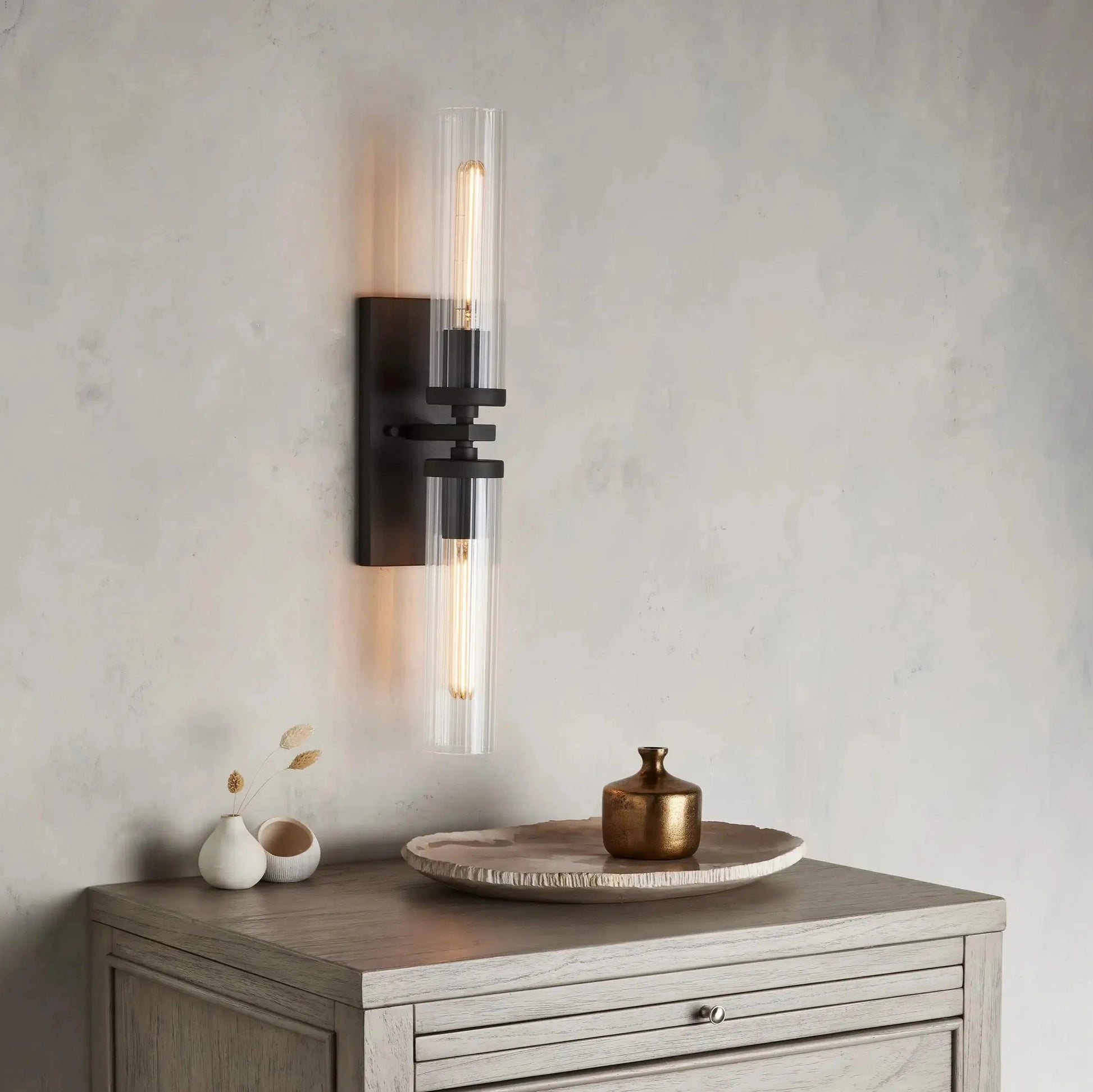 Andreas 2-Light Wall Sconce-Fanci Lamps