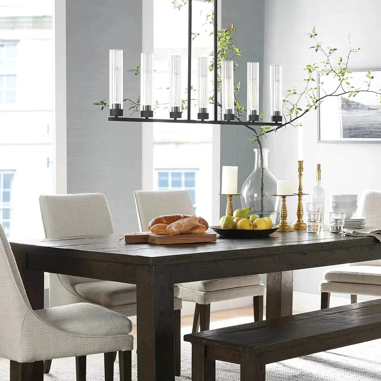 Andreas Linear Chandelier 5/7/8 Light-Fanci Lamps
