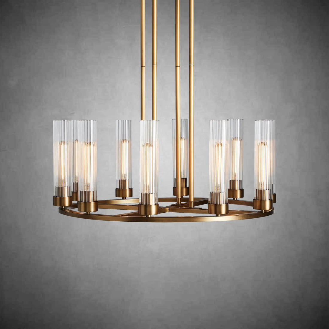 Andreas Round Chandelier 10/12 Light-Fanci Lamps