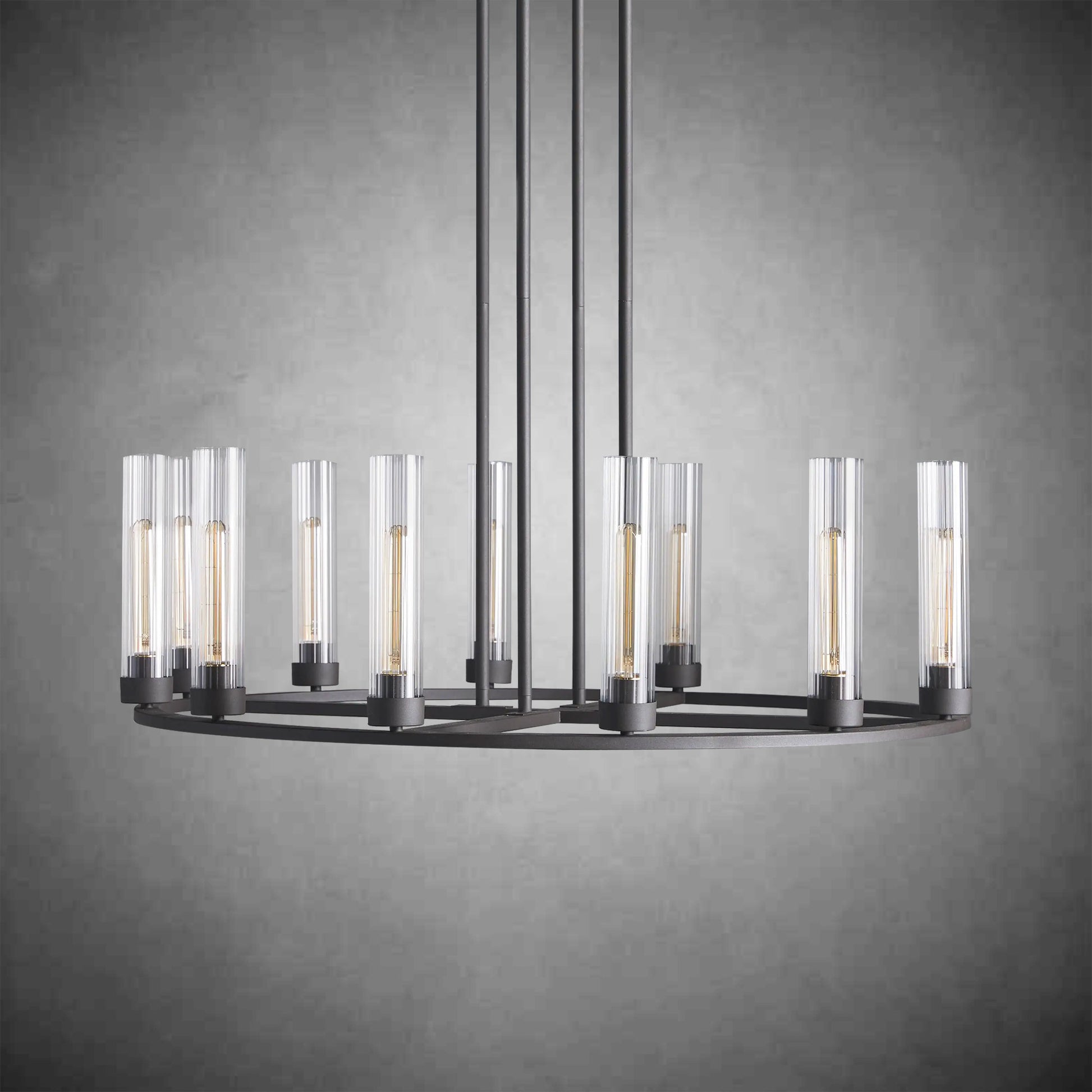 Andreas Round Chandelier 10/12 Light-Fanci Lamps