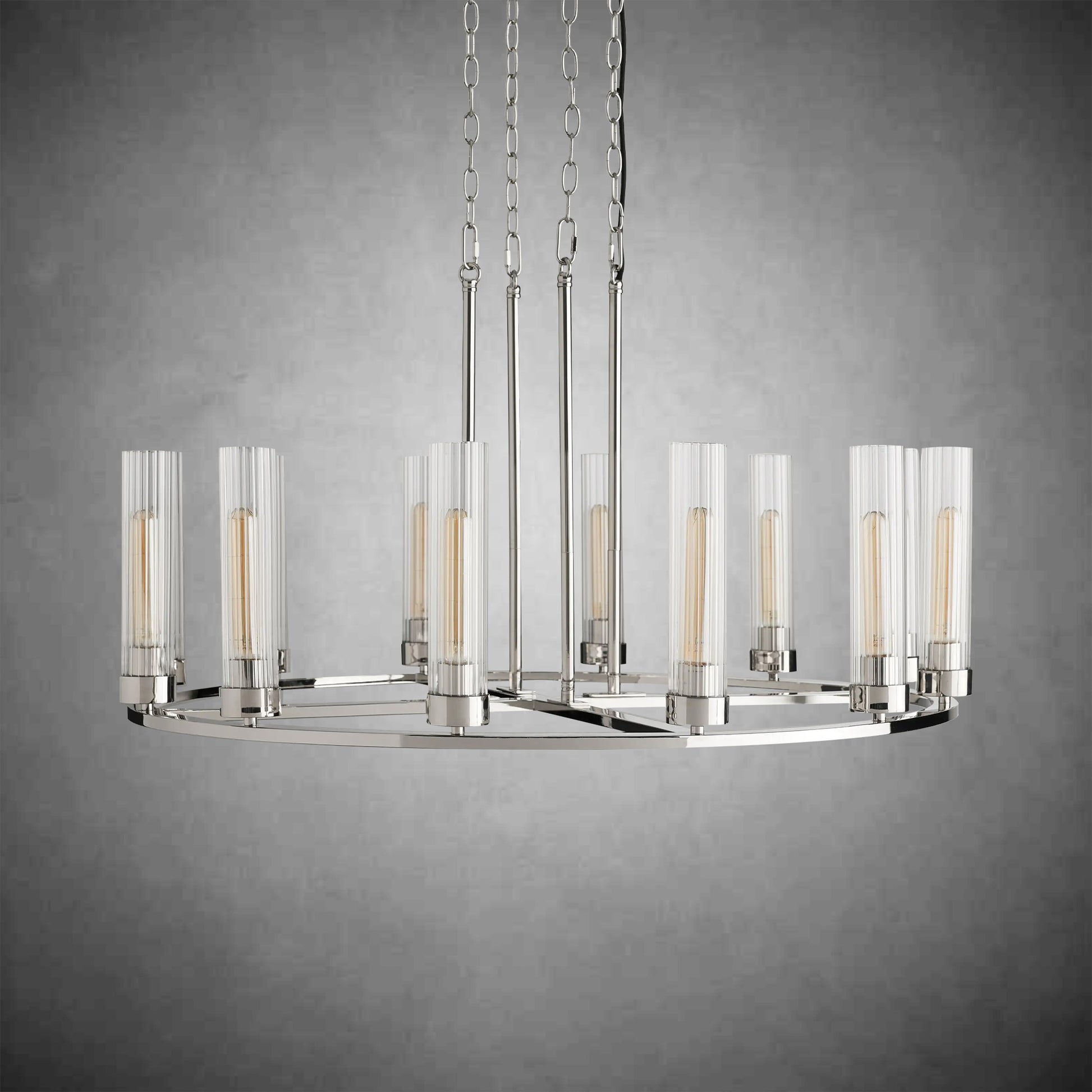 Andreas Round Chandelier 10/12 Light-Fanci Lamps