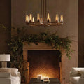 Andreas Round Chandelier 10/12 Light-Fanci Lamps