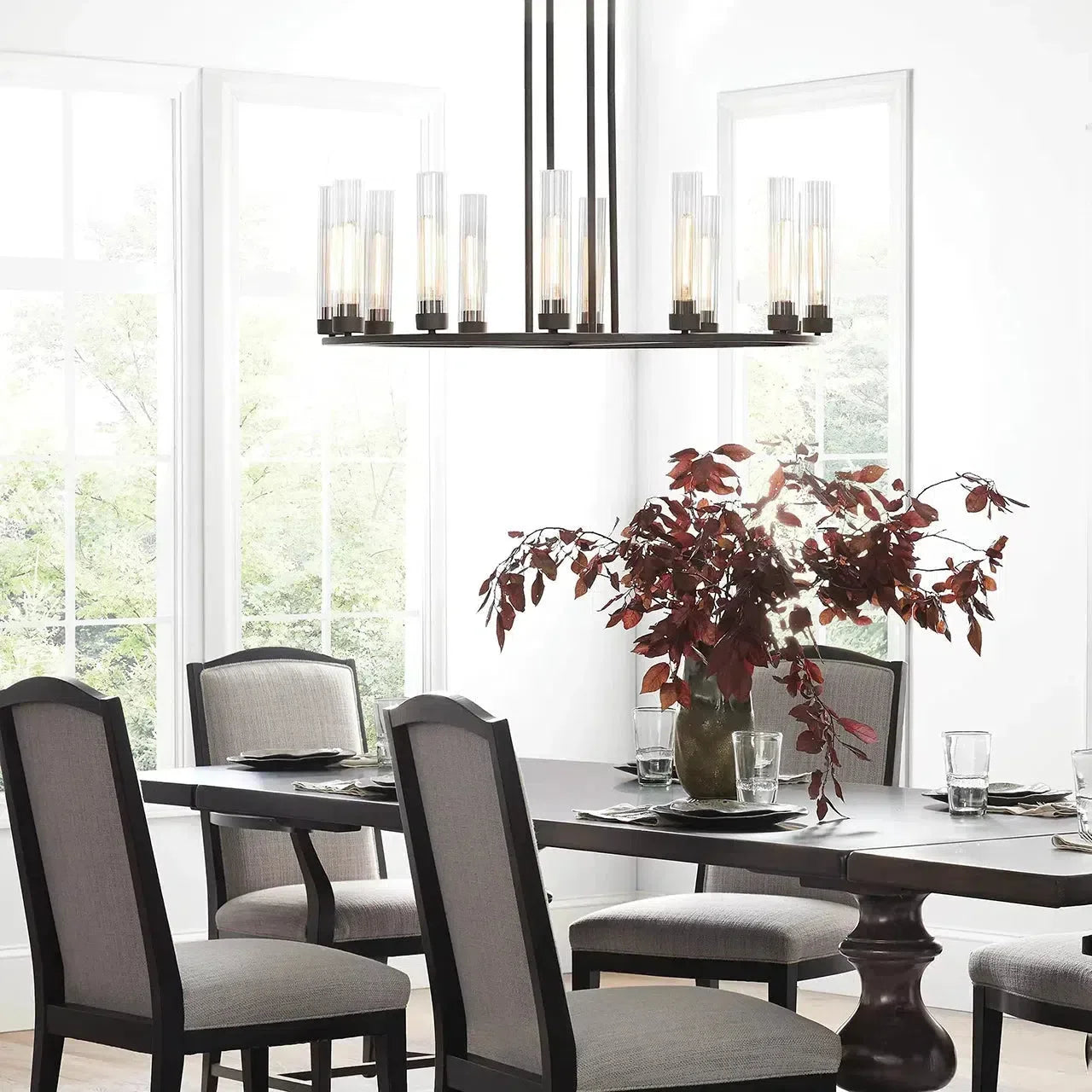 Andreas Round Chandelier 10/12 Light-Fanci Lamps