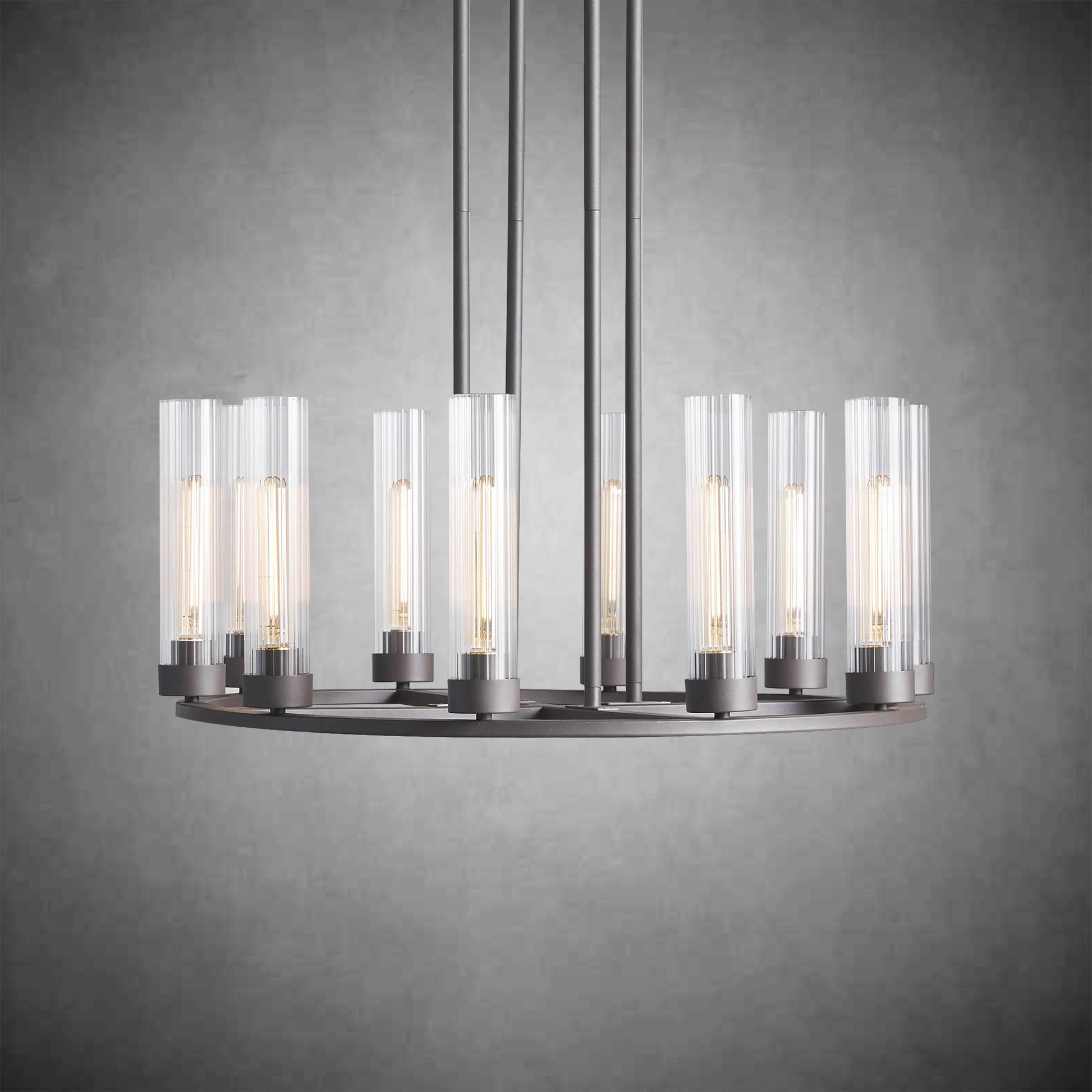 Andreas Round Chandelier 10/12 Light-Fanci Lamps