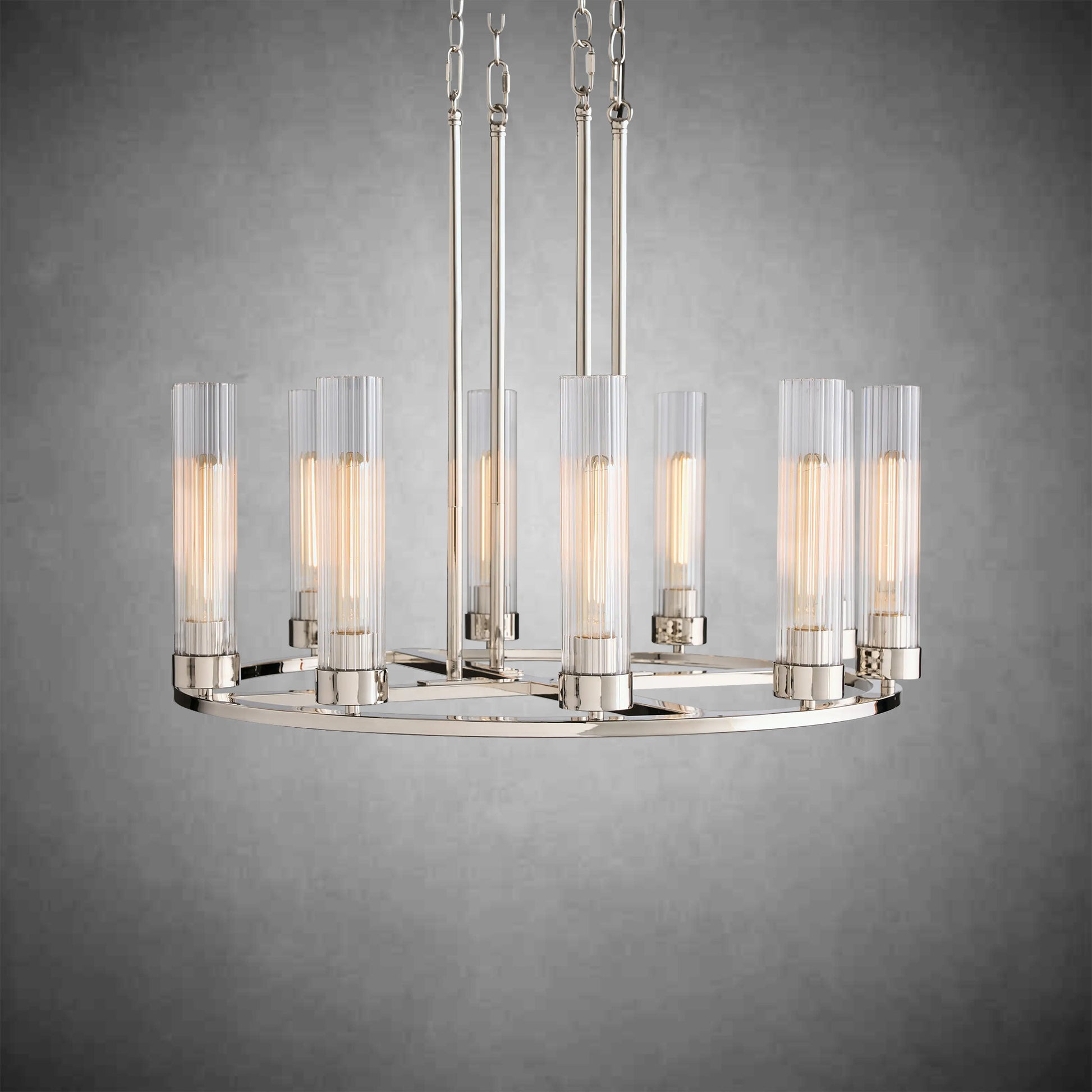 Andreas Round Chandelier 10/12 Light-Fanci Lamps