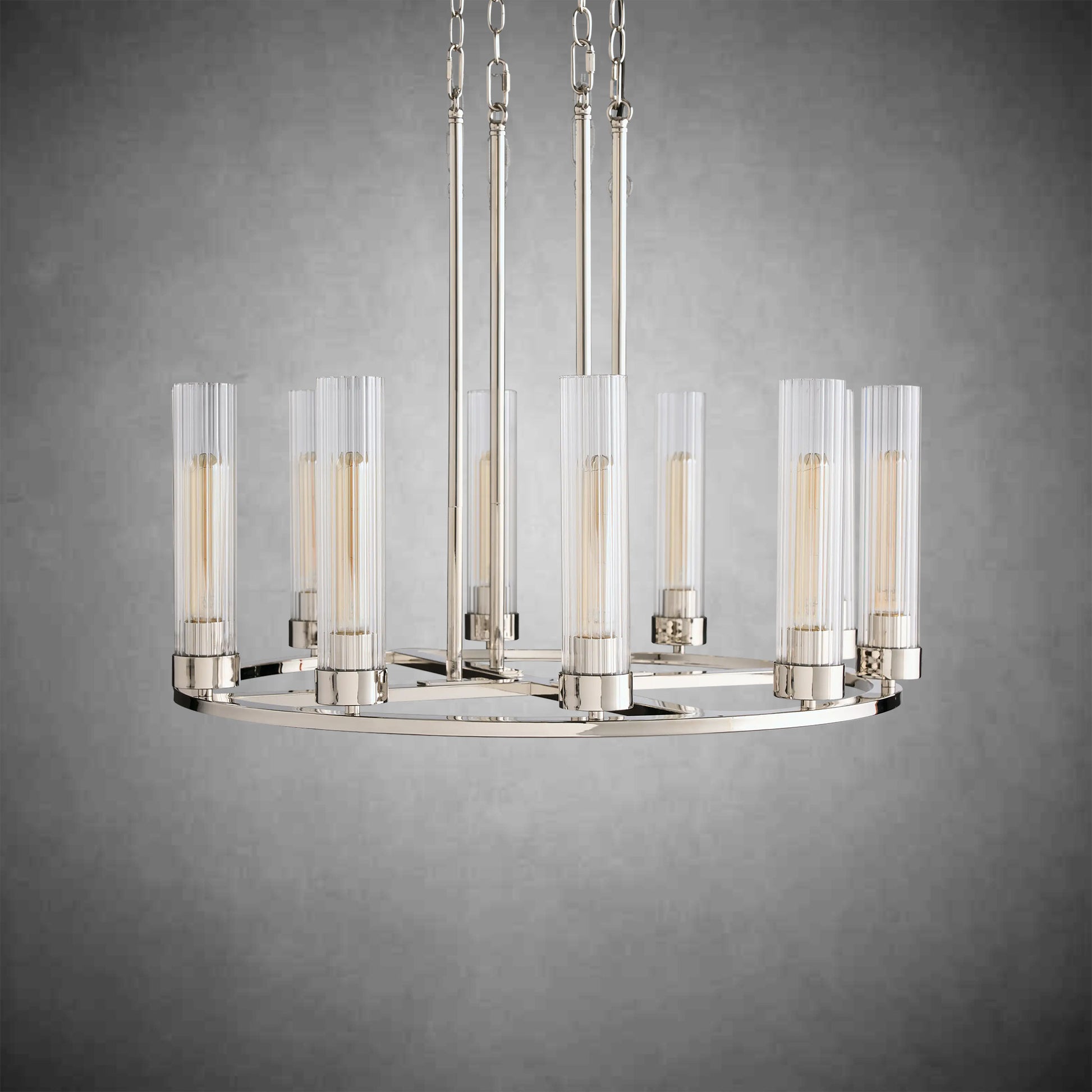 Andreas Round Chandelier 10/12 Light-Fanci Lamps