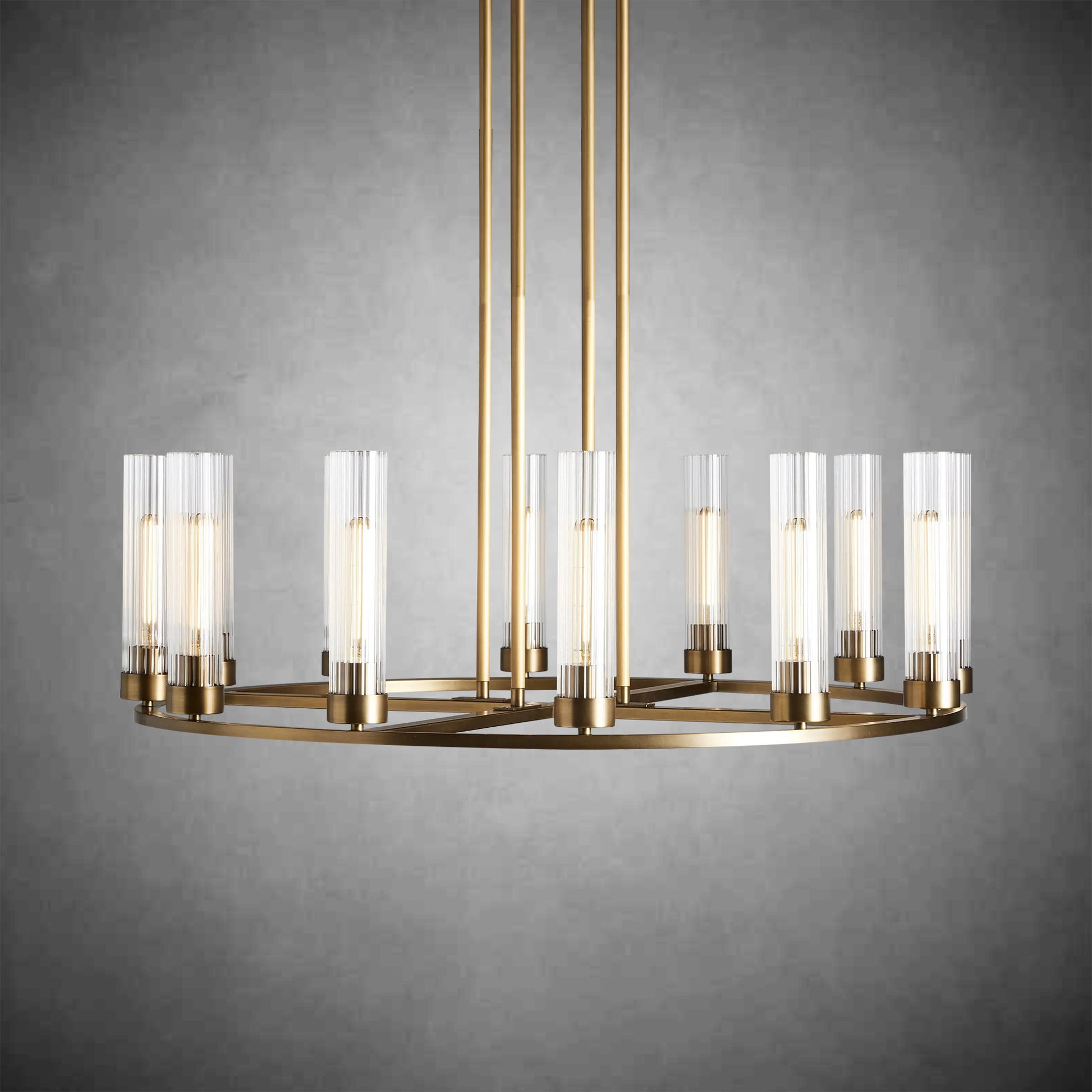 Andreas Round Chandelier 10/12 Light-Fanci Lamps