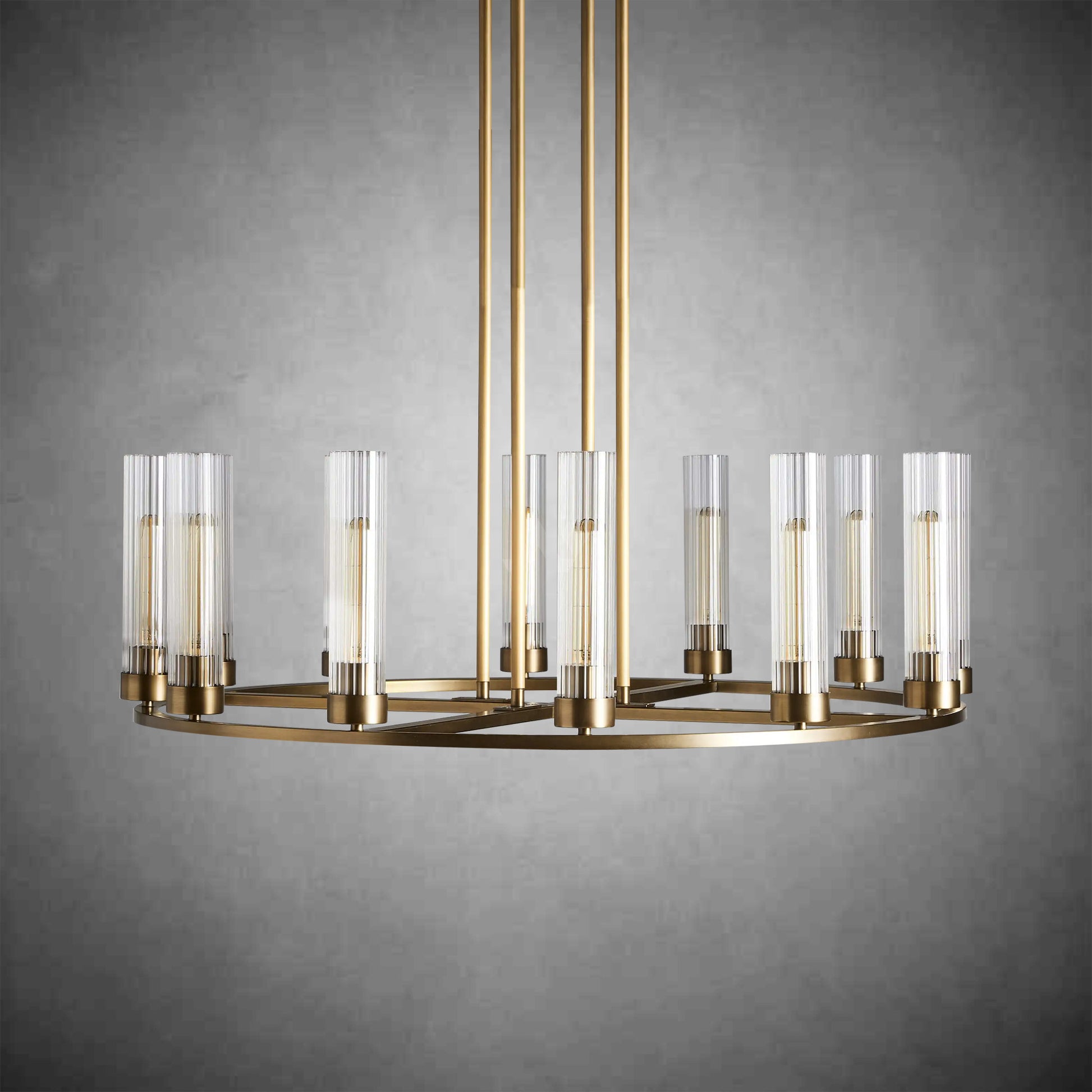 Andreas Round Chandelier 10/12 Light-Fanci Lamps
