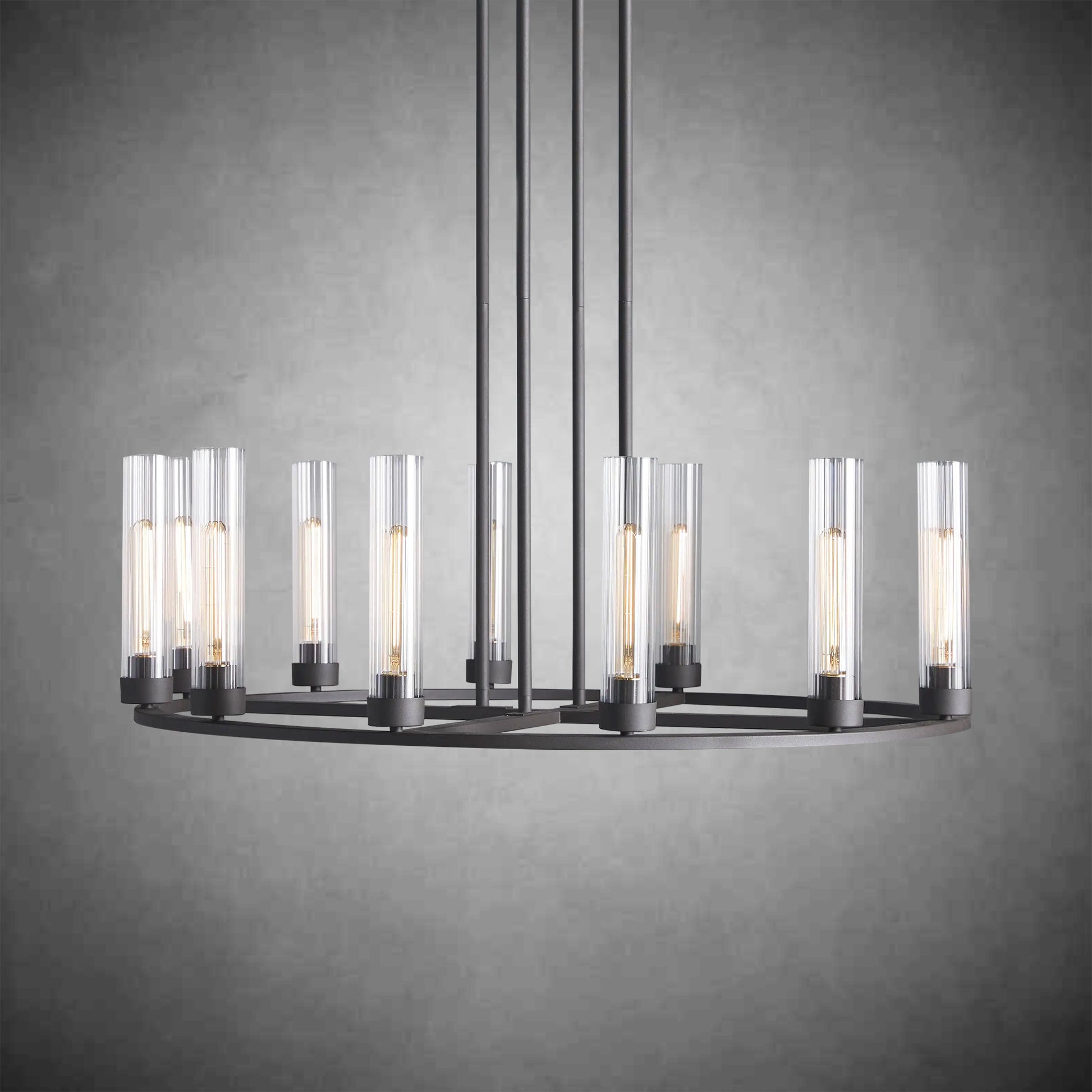Andreas Round Chandelier 10/12 Light-Fanci Lamps
