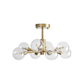 Apollo Modern Glass Ball Flushmount 20''36''47''-Fanci Lamps