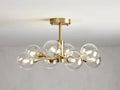 Apollo Modern Glass Ball Flushmount 20''36''47''-Fanci Lamps