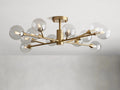 Apollo Modern Glass Ball Flushmount 20''36''47''-Fanci Lamps