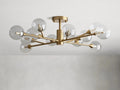 Apollo Modern Glass Ball Flushmount 20''36''47''-Fanci Lamps