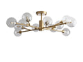 Apollo Modern Glass Ball Flushmount 20''36''47''-Fanci Lamps