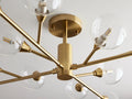 Apollo Modern Glass Ball Flushmount 20''36''47''-Fanci Lamps