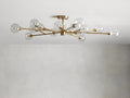 Apollo Modern Glass Ball Flushmount 20''36''47''-Fanci Lamps