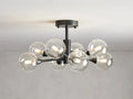 Apollo Modern Glass Ball Flushmount 20''36''47''-Fanci Lamps
