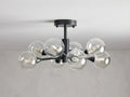 Apollo Modern Glass Ball Flushmount 20''36''47''-Fanci Lamps