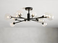 Apollo Modern Glass Ball Flushmount 20''36''47''-Fanci Lamps