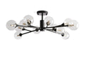 Apollo Modern Glass Ball Flushmount 20''36''47''-Fanci Lamps