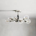 Apollo Modern Glass Ball Flushmount 20''36''47''-Fanci Lamps