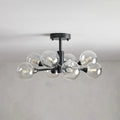 Apollo Modern Glass Ball Flushmount 20''36''47''-Fanci Lamps