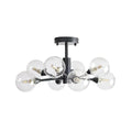 Apollo Modern Glass Ball Flushmount 20''36''47''-Fanci Lamps