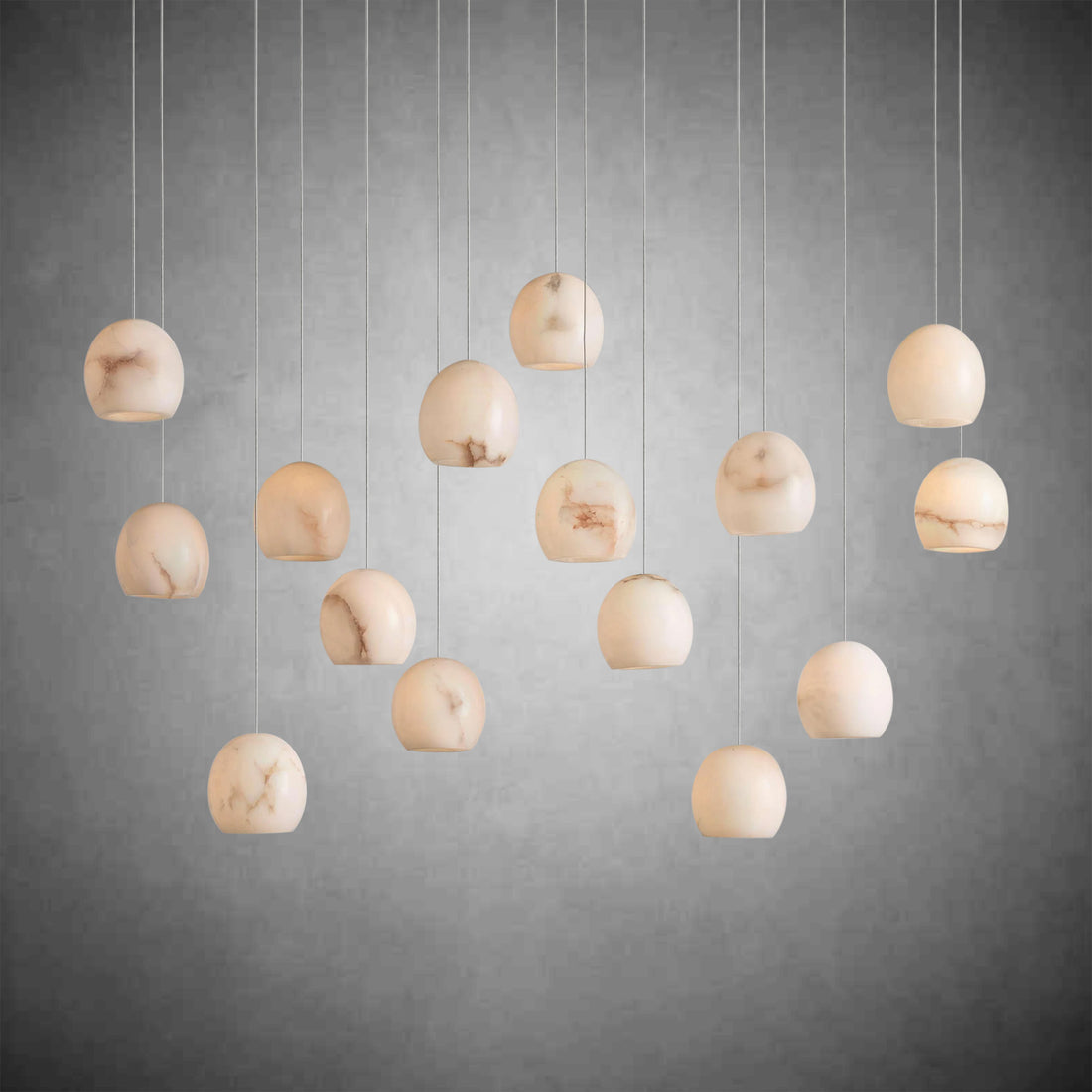 Arica Rectangular Chandelier 15/30 Light-Fanci Lamps