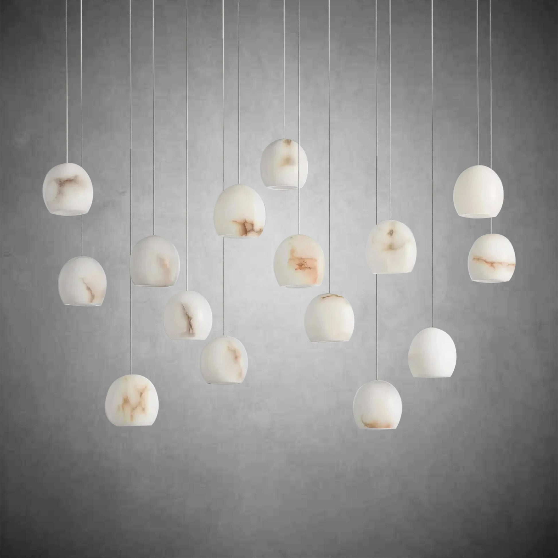 Arica Rectangular Chandelier 15/30 Light-Fanci Lamps